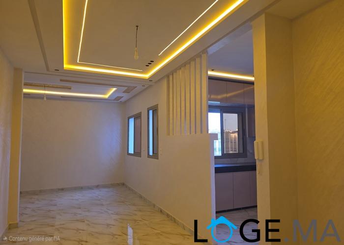 Appartement a vendre de 113 m2 au 1er étage dans R +2 escalier privatif a el jadida 