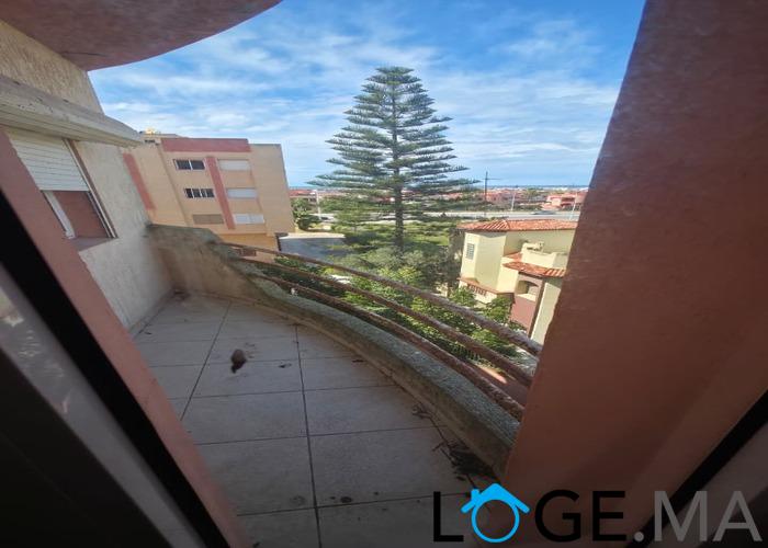 Appartement a vendre deuxième main au 3 ème étage de 88 m2 dans une résidence fermée près haut sidi bouzid a el jadida.