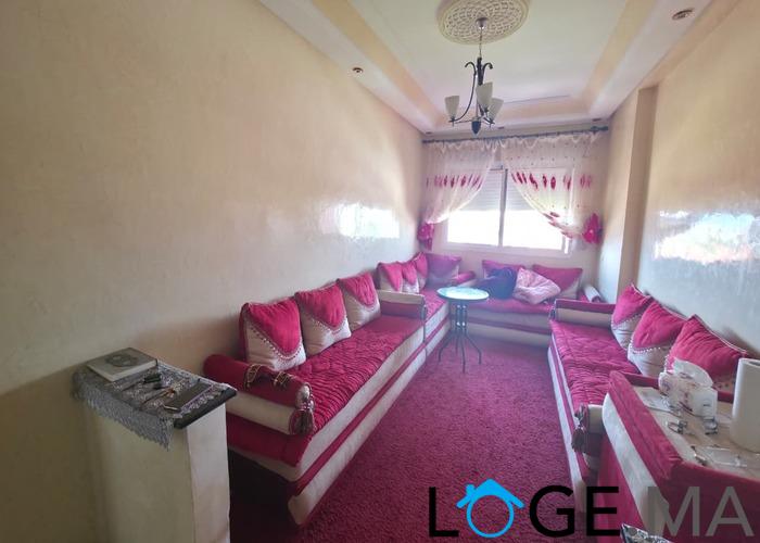 Appartement a vendre deuxième main au 3 ème étage de 88 m2 dans une résidence fermée près haut sidi bouzid a el jadida.