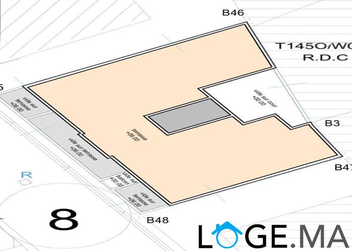 للحجز شقق بوسط مدينة الجديدة خاضعة لشروط الدعم ابتداءا من 45 مليون